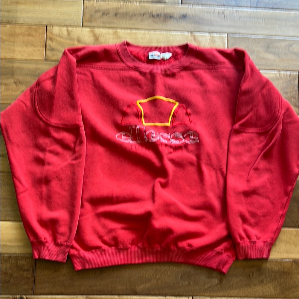 Vtg Ellesse tennis sweatshirt Sz medium